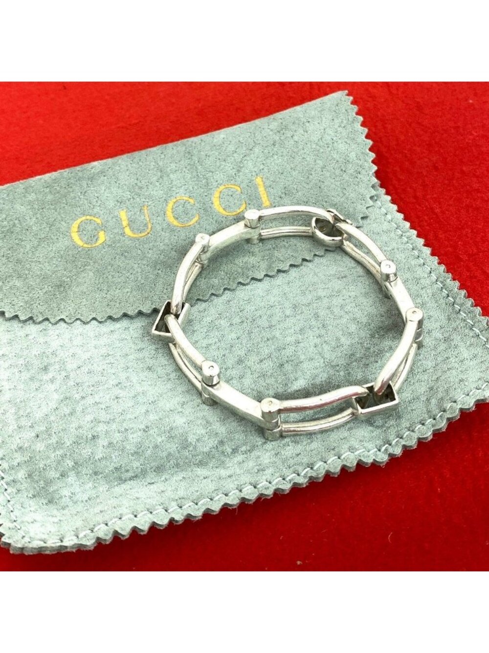Gucci Horsebit Tom Ford Era Bracelet 925 Sterling Silver